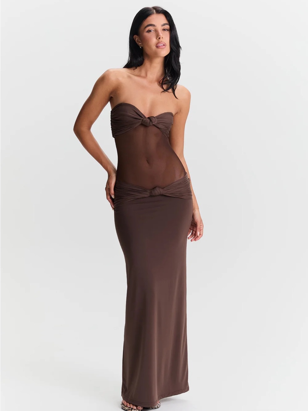 Sasha Therese Amara Maxi dress brown